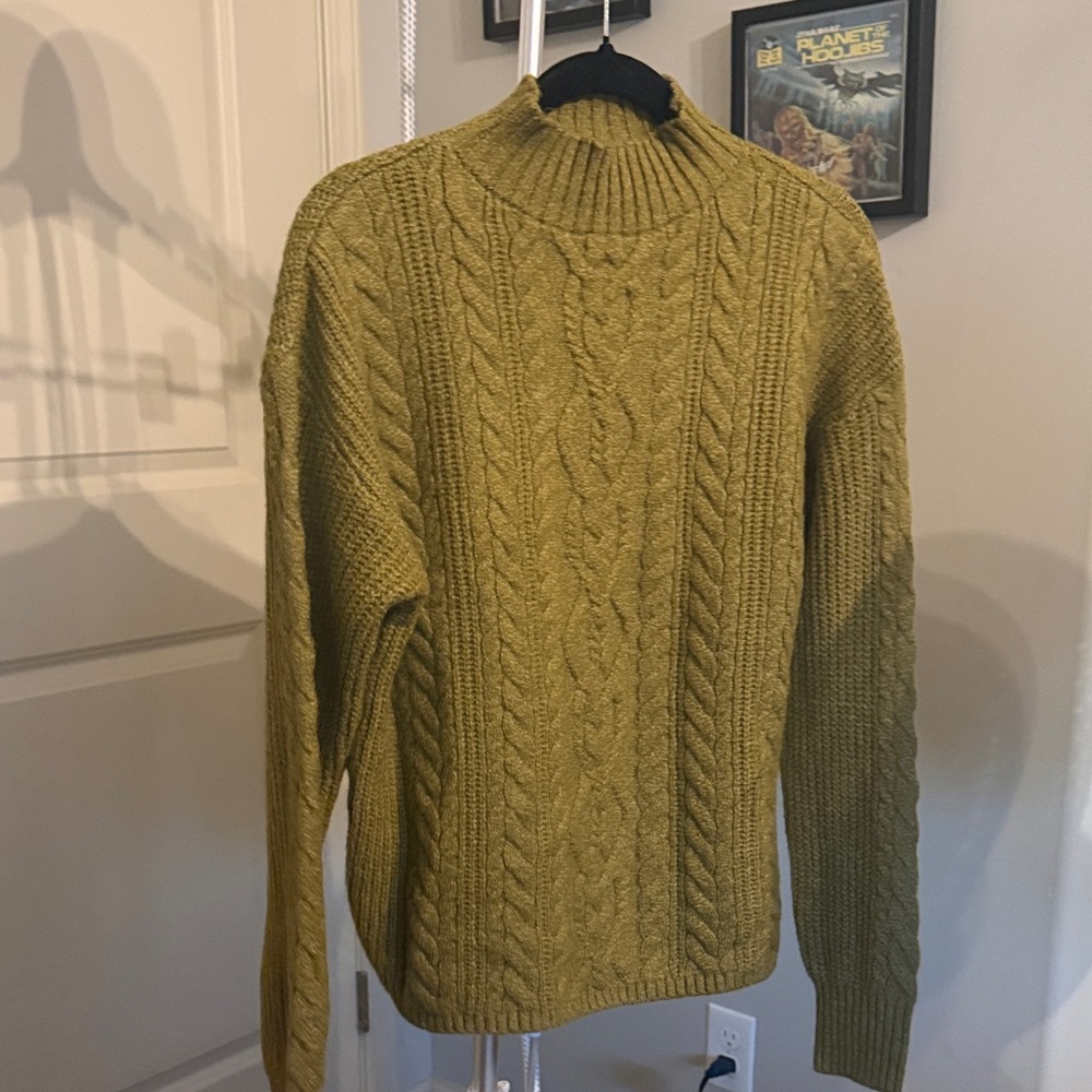 Old Navy Mock Turtleneck Sweater - Olive